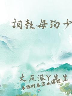 调教母狗少妇 调教母狗少妇