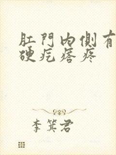 肛门内侧有两个硬疙瘩疼
