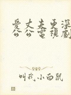 爱丈夫更深爱着公公电视剧