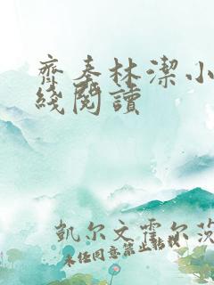 齐秦林洁小说在线阅读