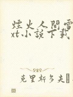 烟火人间雪怡txt小说下载