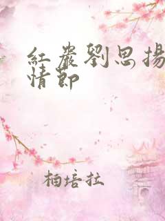 红岩刘思扬主要情节