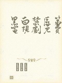 黑白禁区第二季电视剧免费观看