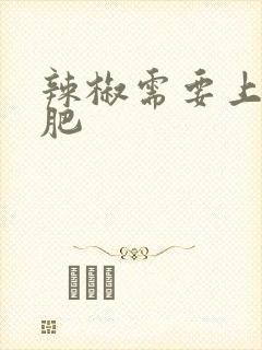 辣椒需要上什么肥