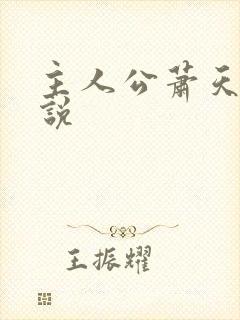 主人公萧天的小说