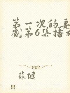 第一次的妻子番剧第6集播放 第一次的妻子番剧第6集播放