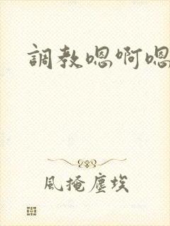 调教嗯啊嗯啊 调教嗯啊嗯啊
