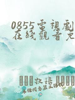 0855电视剧在线观看免费高清网址