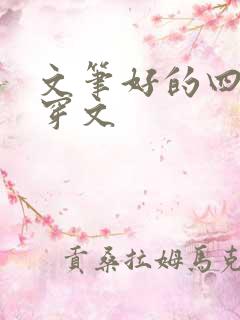 文笔好的四爷清穿文 文笔好的四爷清穿文
