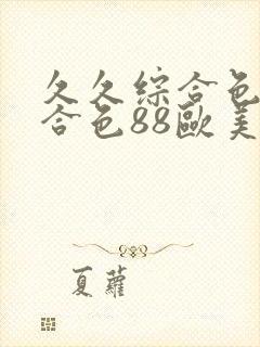 久久综合色一综合色88欧美