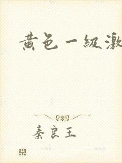 黄色一级激情片
