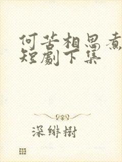 何苦相思煮余年短剧下集