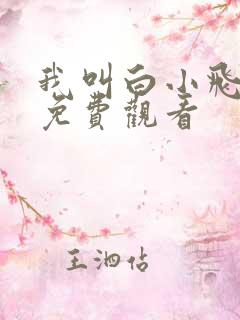 我叫白小飞在线免费观看