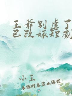 王爷别虐了王妃已改嫁短剧免费观看