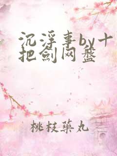 沉浮事by十三把剑网盘