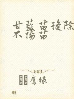 甘蓝苗后除草剂不伤苗 甘蓝苗后除草剂不伤苗