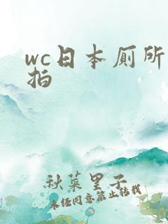 wc日本厕所偷拍