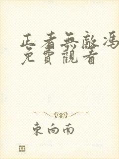 正者无敌冯天魁免费观看