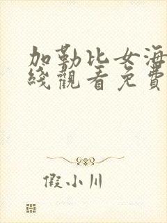 加勒比女海盗在线观看免费完整电影