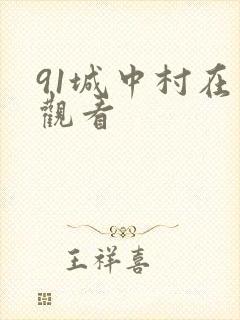 91城中村在线观看