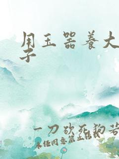 用玉器养大的皇子