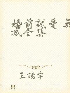 婚前试爱 无删减全集