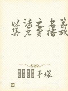 以法之名第36集免费播放