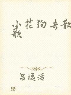 小花狗去散步儿歌