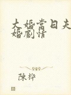 大婚当日夫君逃婚剧情