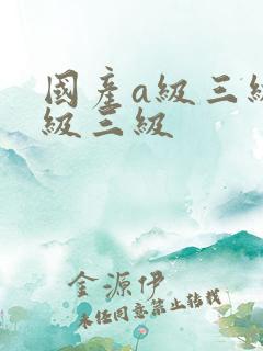 国产a级三级三级三级