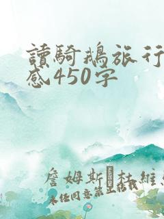 读骑鹅旅行记有感450字