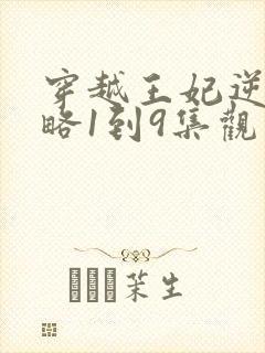 穿越王妃逆袭攻略1到9集观看