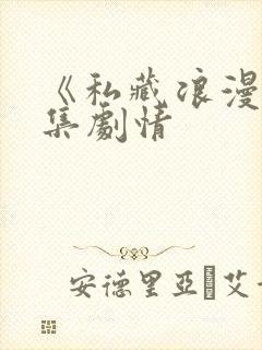 《私藏浪漫》分集剧情