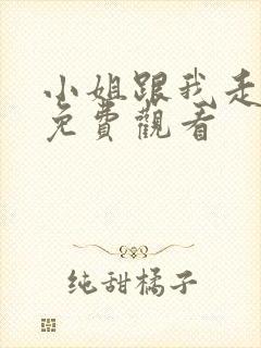 小姐跟我走电影免费观看