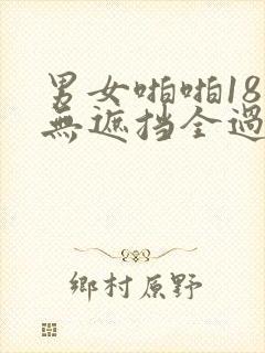 男女啪啪18禁无遮挡全过程