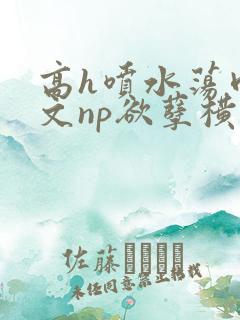 高h喷水荡肉爽文np欲孽横流