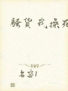 骚货 我操死你