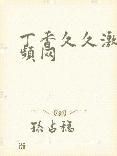 丁香久久激情视频网