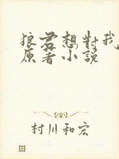 狼君想对我负责原著小说