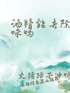 酒精能去除尿骚味吗