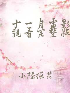 十一月电影免费观看完整版 十一月电影免费观看完整版