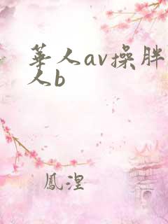 华人av操胖女人b