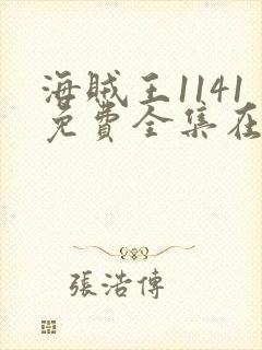 海贼王1141免费全集在线观看动漫
