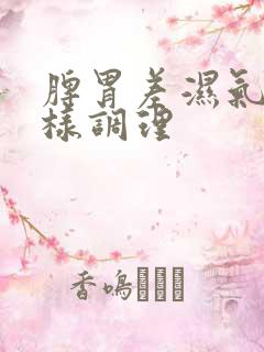 脾胃差湿气重怎样调理