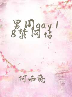 男同gay 18禁网站