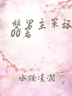 双男主军旅文100篇