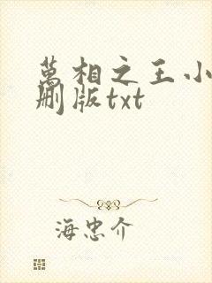 万相之王小说未删版txt 万相之王小说未删版txt