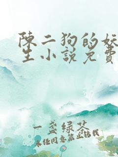 陈二狗的妖孽人生小说免费阅读txt下载