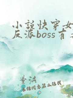 小说快穿女配之反派boss有毒