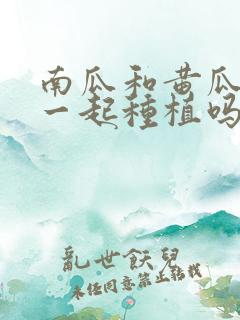 南瓜和黄瓜可以一起种植吗